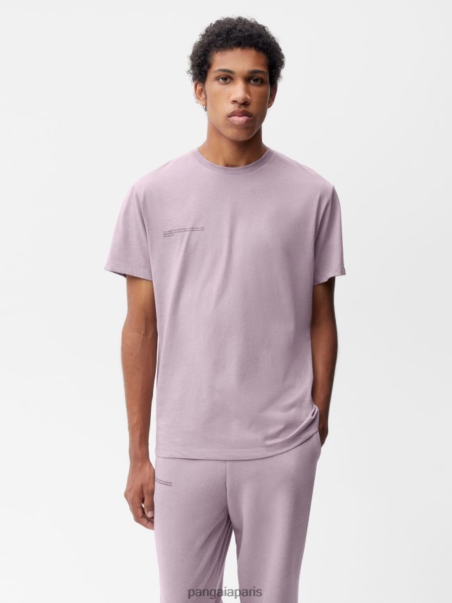 bleu myrtille Pangaia vêtements femmes DH84F0141 t-shirt colorant alimentaire