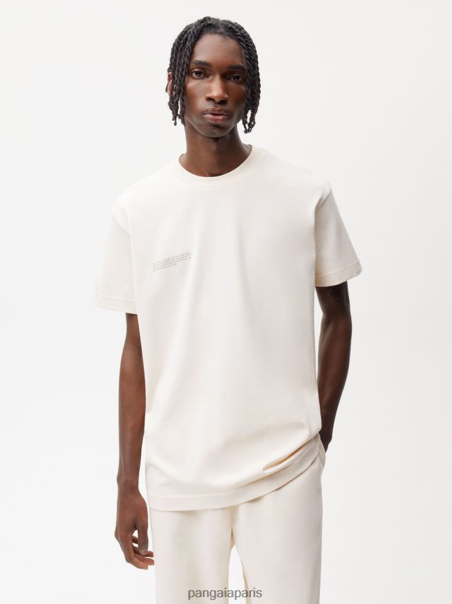 coton blanc Pangaia vêtements femmes DH84F0124 en conversion t-shirt en coton 365