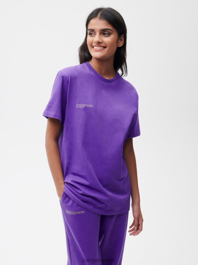 fleur de la passion violette Pangaia vêtements femmes DH84F0155 tee-shirt 365