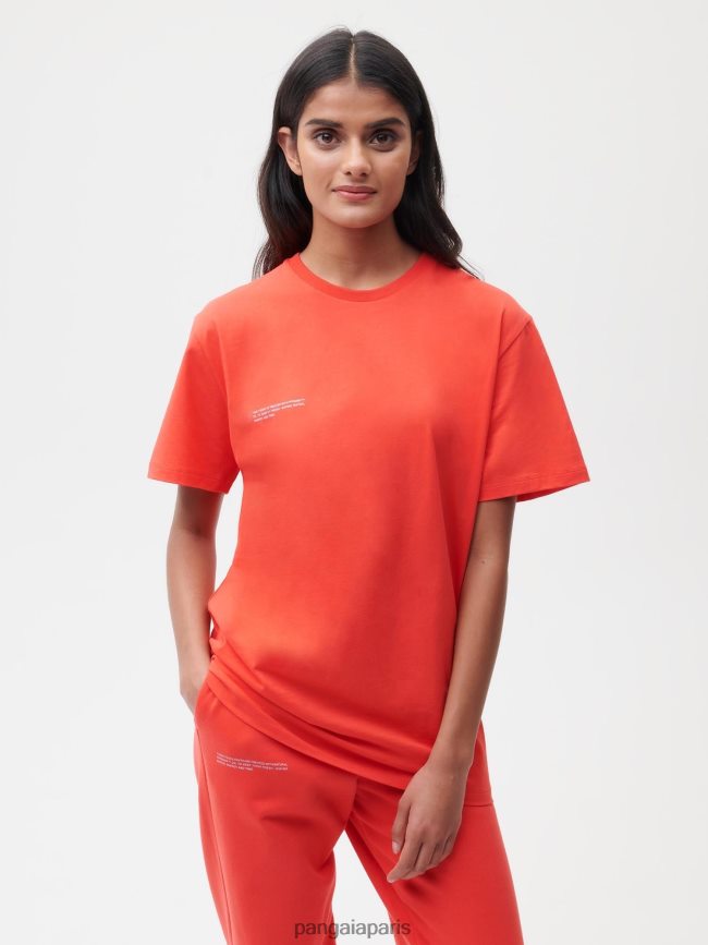 fruit du dragon rouge Pangaia vêtements femmes DH84F0158 tee-shirt 365