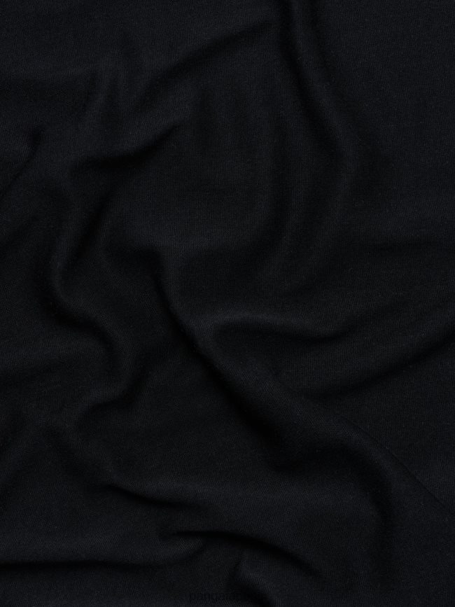 noir Pangaia vêtements femmes DH84F0144 t-shirt labo fibres infinies