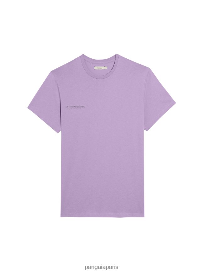 orchidée violette Pangaia vêtements femmes DH84F0168 pprmint t-shirt en coton bio core