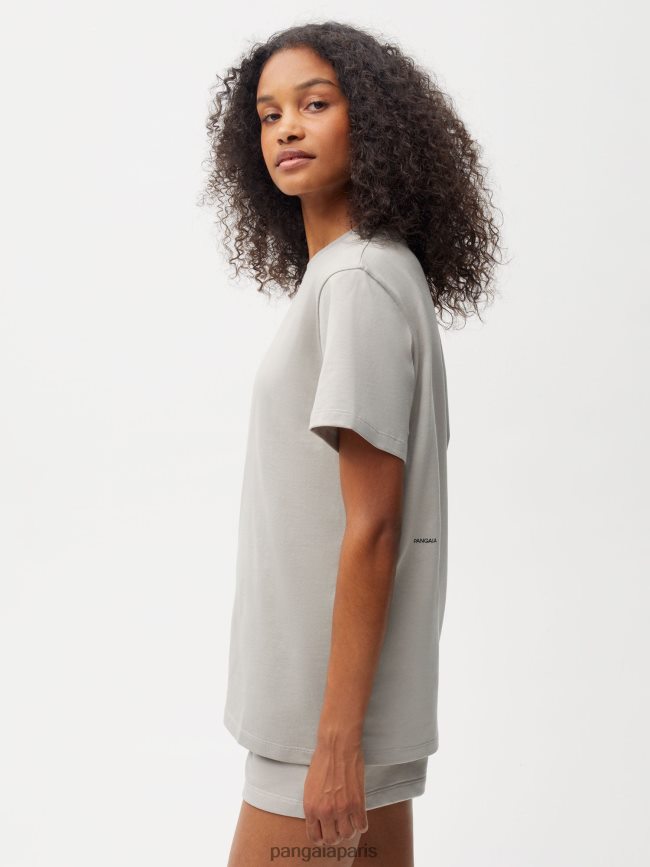 pierre Pangaia vêtements femmes DH84F0166 t-shirt en coton biologique avec âme en fibre c