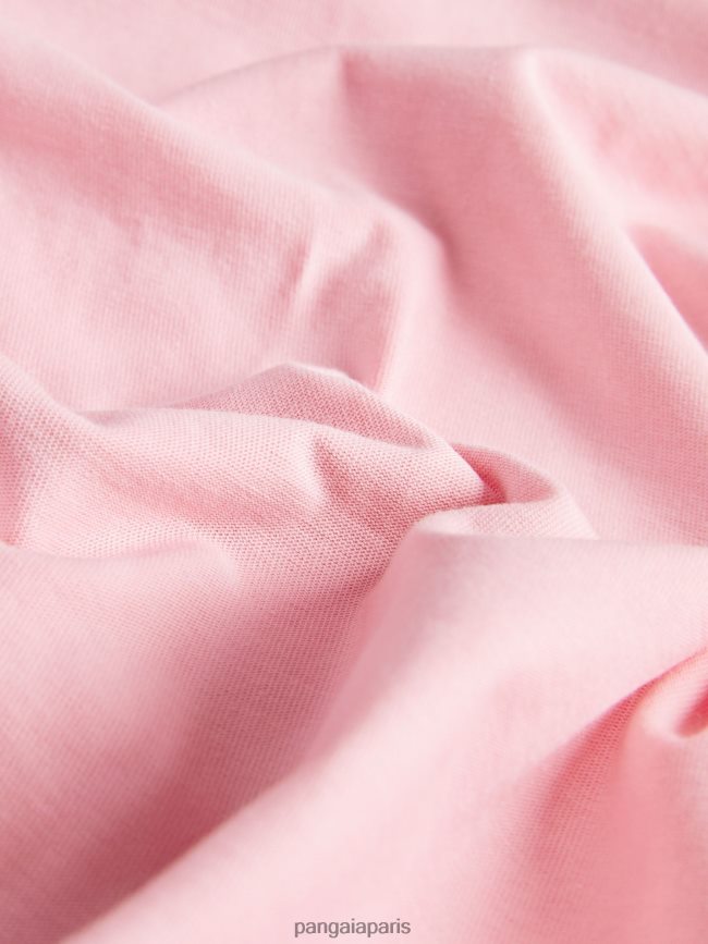 rose sakura Pangaia vêtements femmes DH84F0136 t-shirt en coton bio pprmint