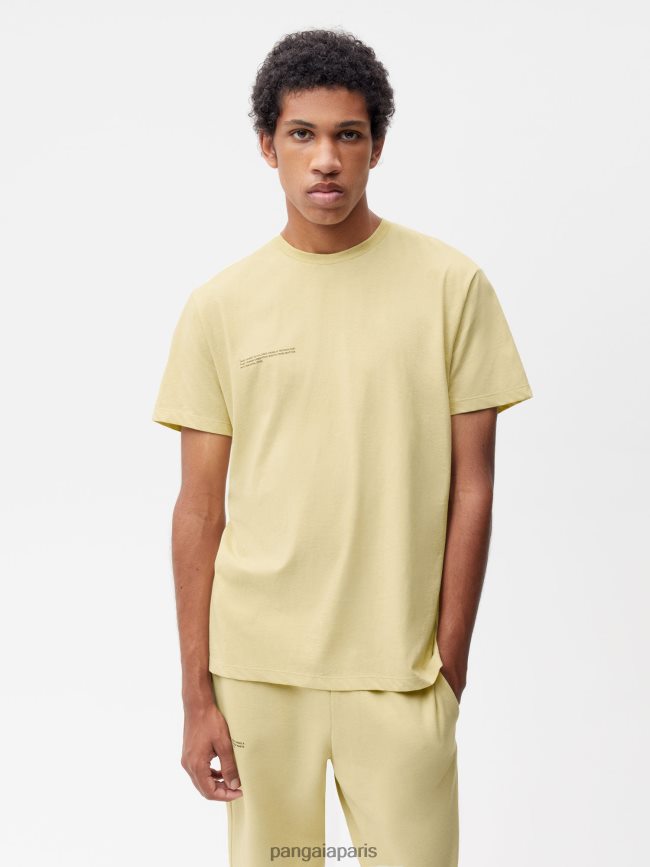 vert matcha Pangaia vêtements femmes DH84F0195 t-shirt colorant alimentaire