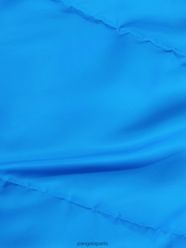 bleu céruléen Pangaia vêtements femmes DH84F0447 veste bomber flwrdwn