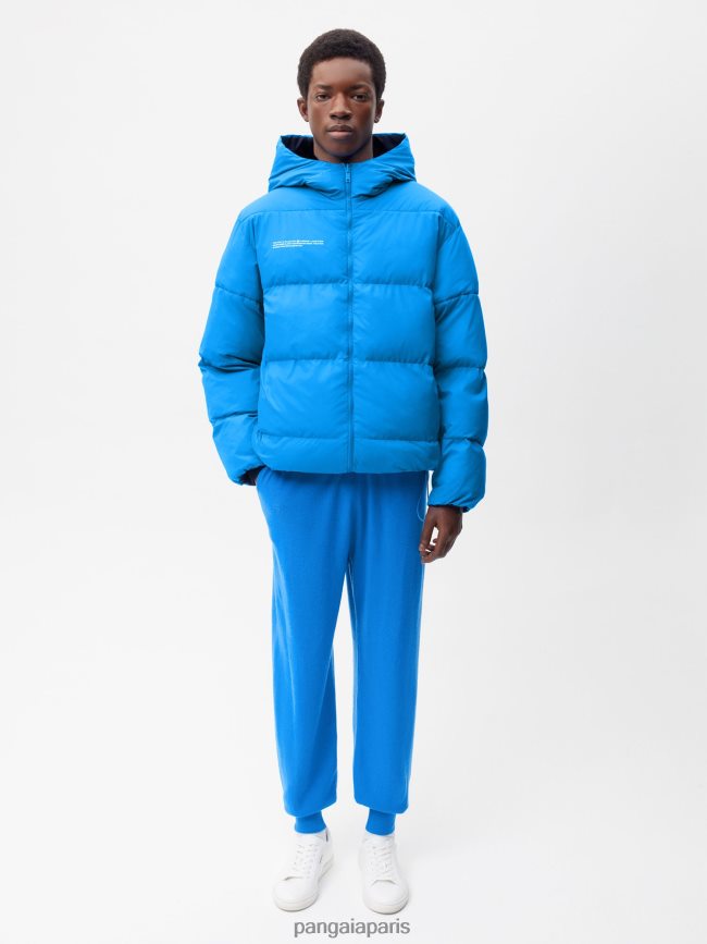 bleu marine/bleu cobalt Pangaia vêtements femmes DH84F0463 veste réversible flwrdwn