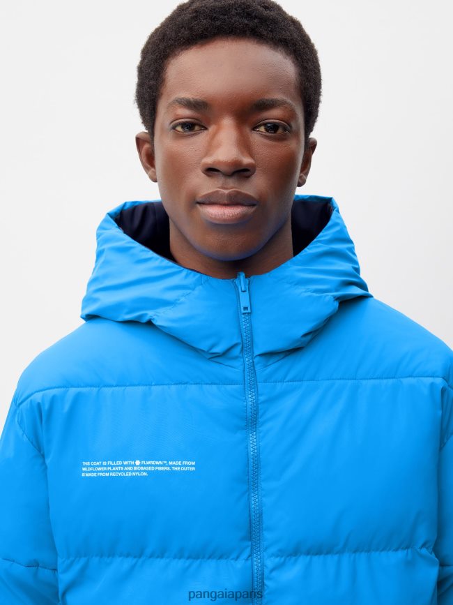 bleu marine/bleu cobalt Pangaia vêtements femmes DH84F0463 veste réversible flwrdwn