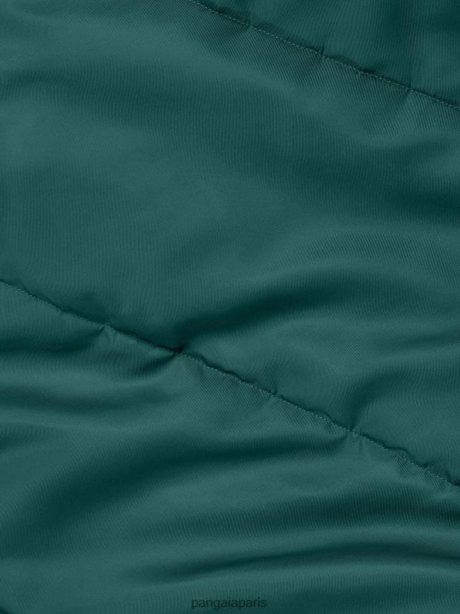 feuillage vert Pangaia vêtements femmes DH84F0465 veste bomber flwrdwn