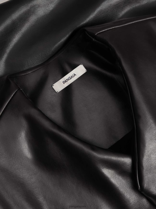 noir Pangaia vêtements femmes DH84F0442 le gilet aérien