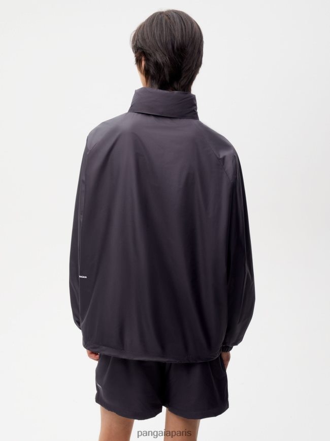 noir Pangaia vêtements femmes DH84F0458 veste en nylon à dégradation améliorée