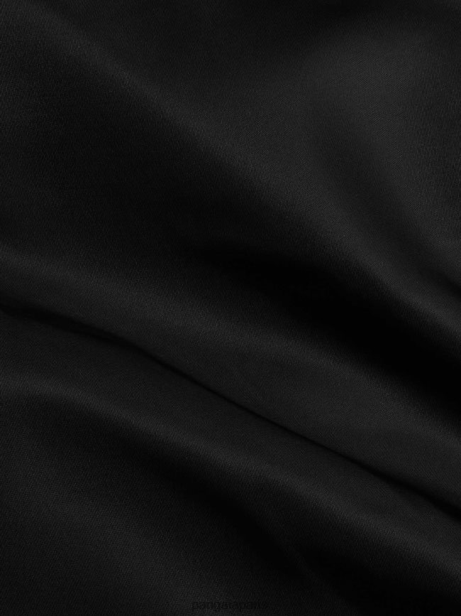 noir Pangaia vêtements femmes DH84F0462 veste réversible flwrdwn