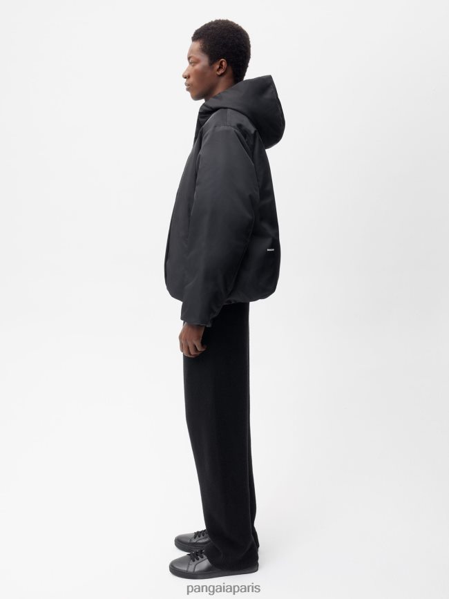 noir Pangaia vêtements femmes DH84F0462 veste réversible flwrdwn