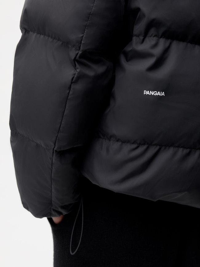 noir Pangaia vêtements femmes DH84F0462 veste réversible flwrdwn