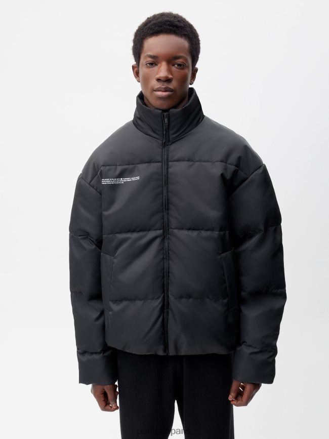 noir Pangaia vêtements femmes DH84F0467 veste bomber flwrdwn