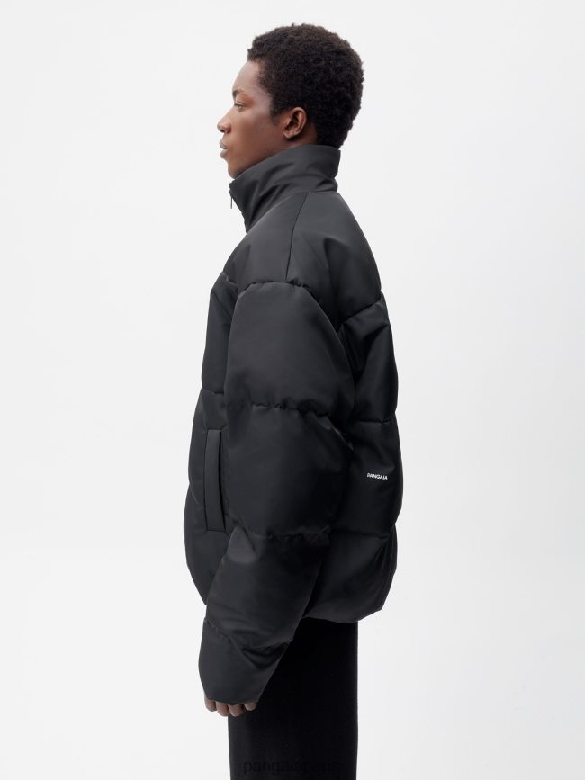 noir Pangaia vêtements femmes DH84F0467 veste bomber flwrdwn