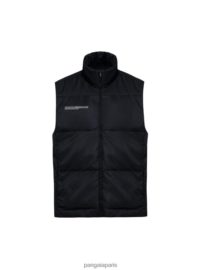 noir Pangaia vêtements femmes DH84F0469 gilet flwrdwn