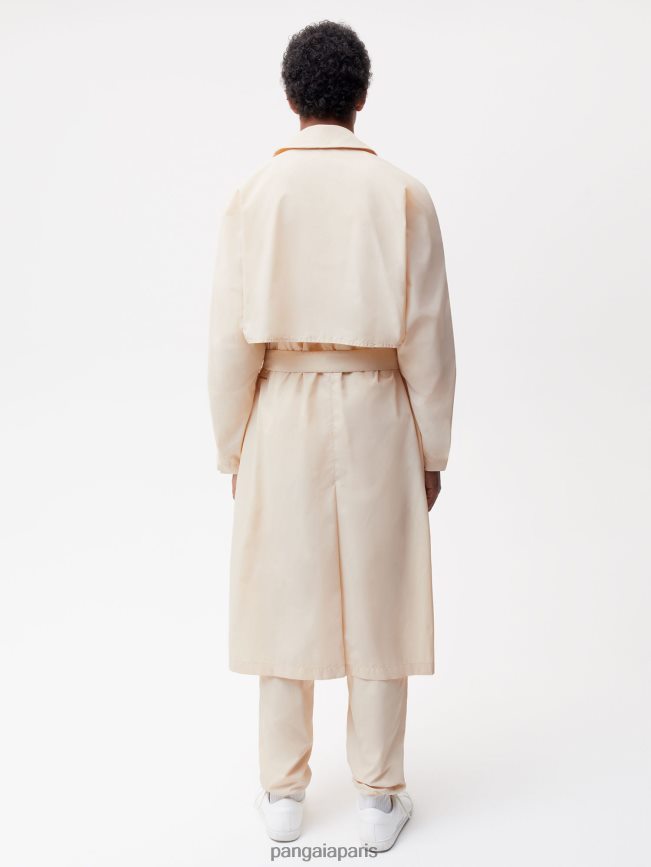 sable Pangaia vêtements femmes DH84F0477 trench en nylon recyclé