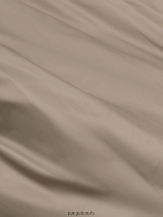 taupe Pangaia vêtements femmes DH84F0452 trench coat