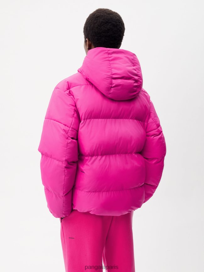 violet prune/rose digitale Pangaia vêtements femmes DH84F0446 veste réversible flwrdwn