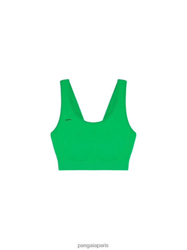 Vert Jade Pangaia vêtements femmes DH84F0416 brassière de sport motion x