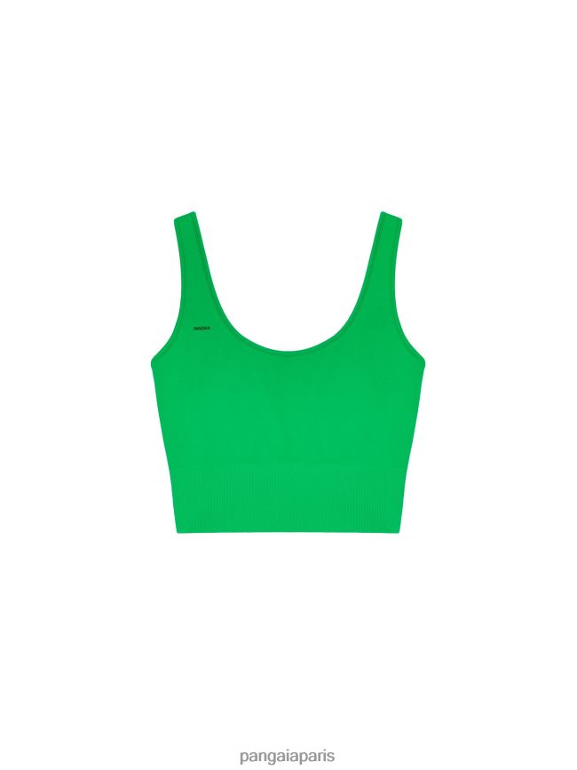 Vert Jade Pangaia vêtements femmes DH84F0420 mouvement x débardeur