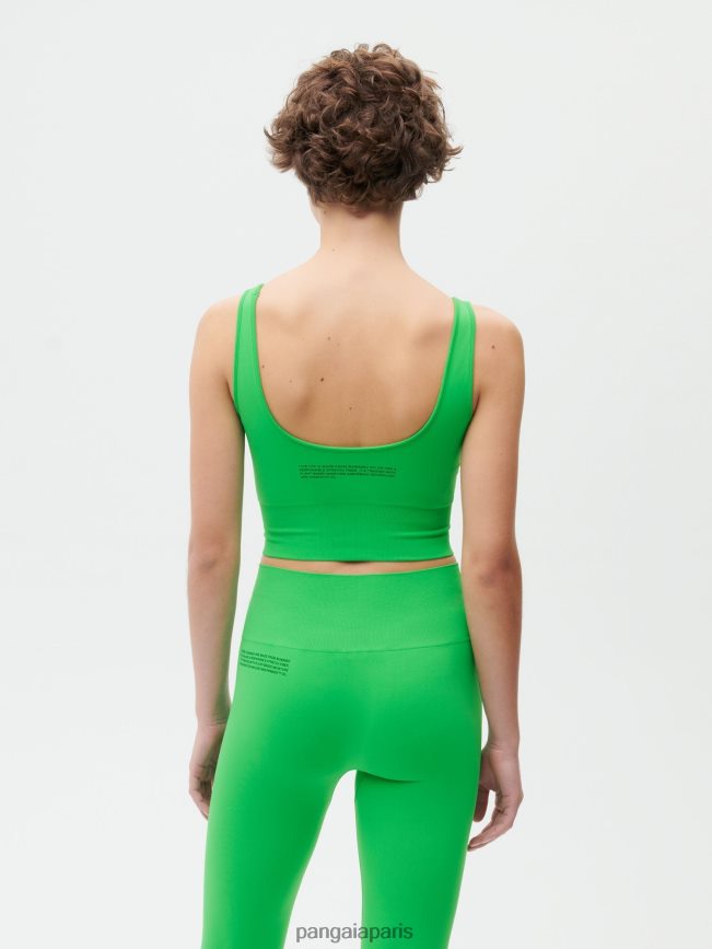 Vert Jade Pangaia vêtements femmes DH84F0420 mouvement x débardeur