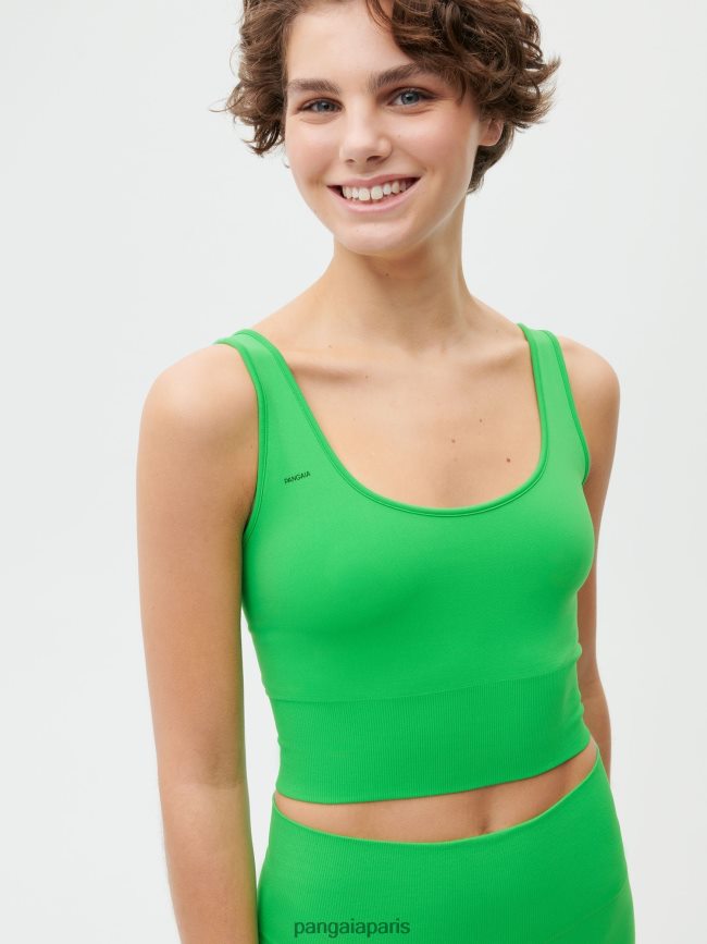 Vert Jade Pangaia vêtements femmes DH84F0420 mouvement x débardeur