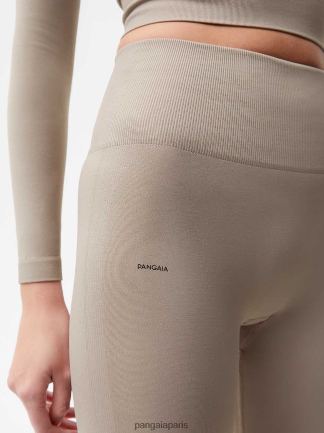 taupe Pangaia vêtements femmes DH84F0406 mouvement leggings