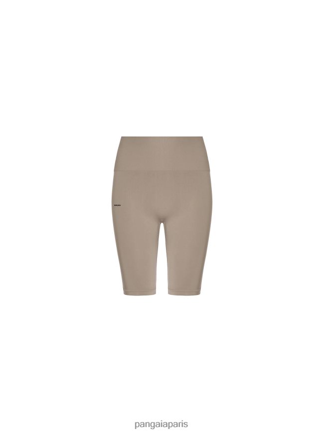 taupe Pangaia vêtements femmes DH84F0408 short de mouvement