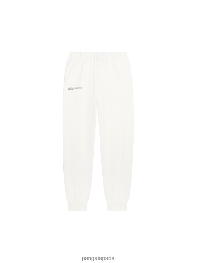 blanc cassé Pangaia vêtements Hommes DH84F0532 pantalon loungewear en coton bio avec c-fiber