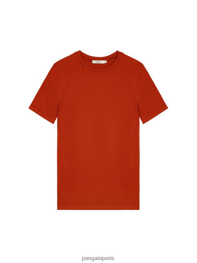 jaspe rouge Pangaia vêtements Hommes DH84F0525 t-shirt motion x