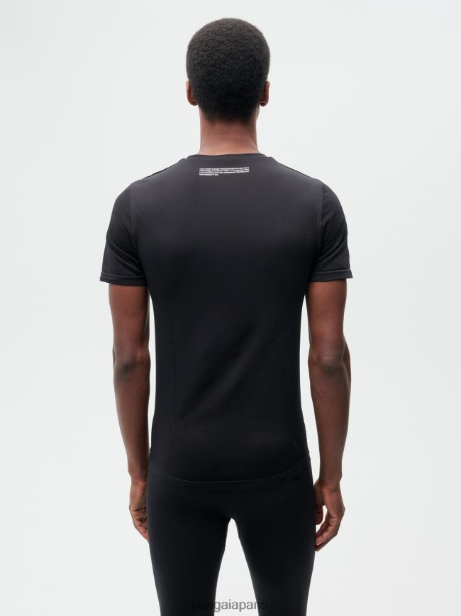 noir Pangaia vêtements Hommes DH84F0515 t-shirt motion x