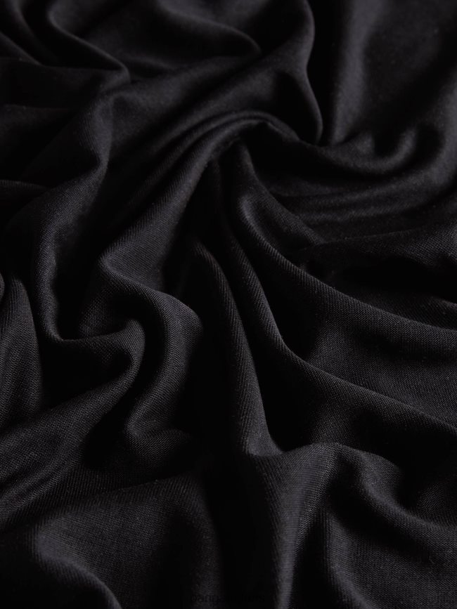 noir Pangaia vêtements Hommes DH84F0517 t-shirt à manches longues pure c-fiber