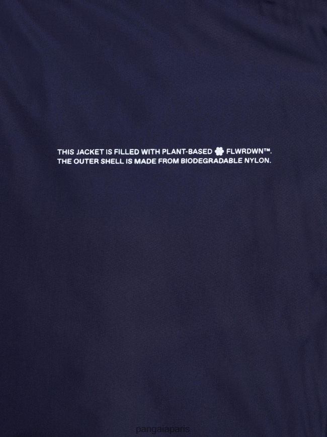 bleu marine Pangaia vêtements Hommes DH84F0536 doudoune légère flwrdwn