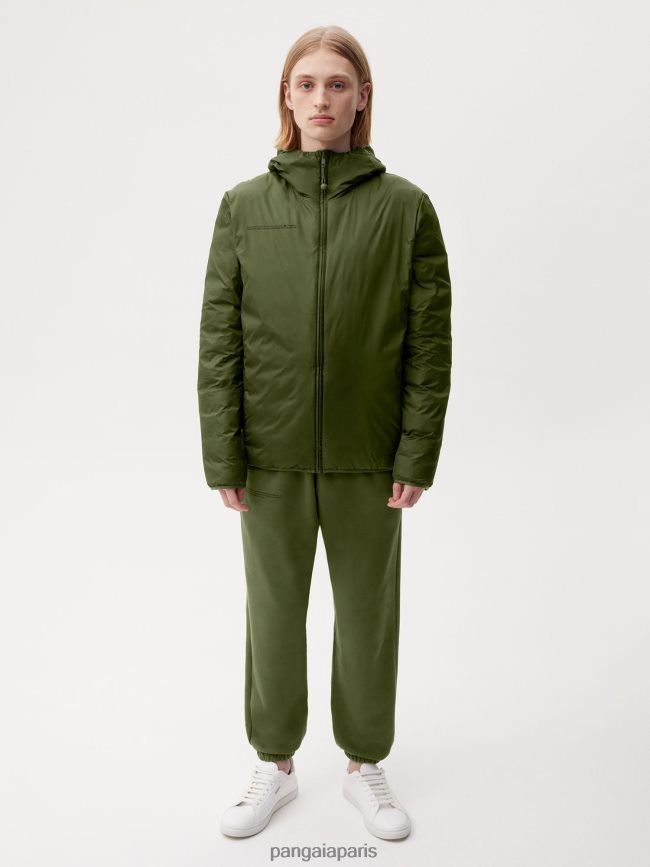 vert romarin Pangaia vêtements Hommes DH84F0534 doudoune légère flwrdwn