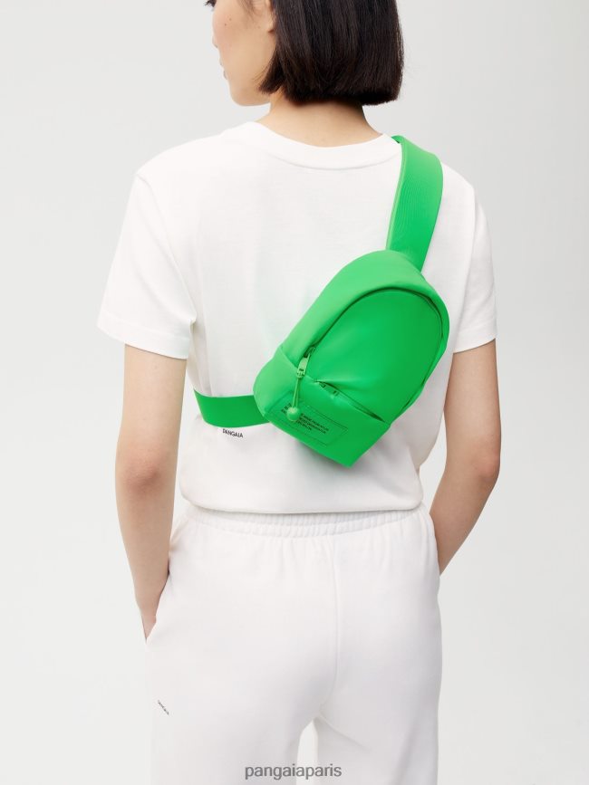 Vert Jade Pangaia accessoires unisexe DH84F0675 sac à bandoulière en nylon