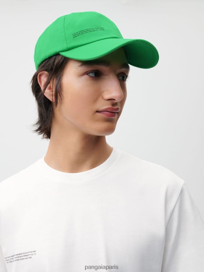 Vert Jade Pangaia accessoires unisexe DH84F0689 casquette de baseball en sergé de chanvre oléagineux