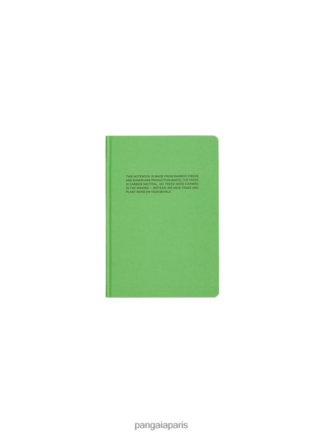 Vert Jade Pangaia accessoires unisexe DH84F0699 cahier sans arbre