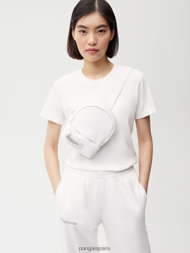 blanc cassé Pangaia accessoires unisexe DH84F0674 sac à bandoulière en nylon