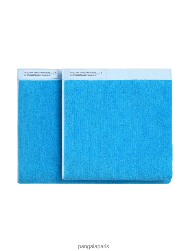 bleu pierre de lune Pangaia accessoires unisexe DH84F0667 grande serviette de bain
