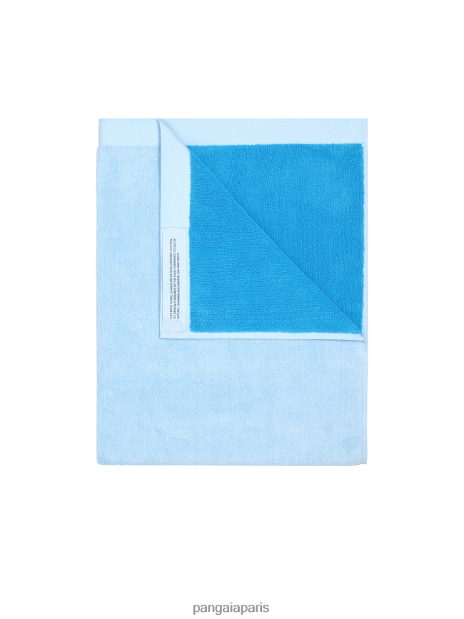 bleu pierre de lune Pangaia accessoires unisexe DH84F0668 serviette de bain moyenne