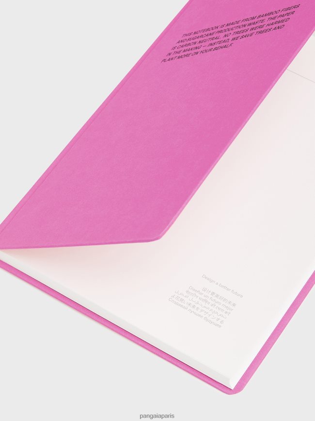 flamant rose Pangaia accessoires unisexe DH84F0700 cahier sans arbre