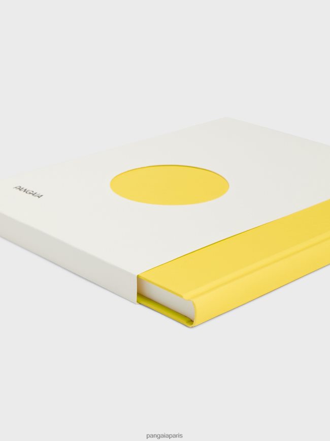 jaune safran Pangaia accessoires unisexe DH84F0695 cahier sans arbre