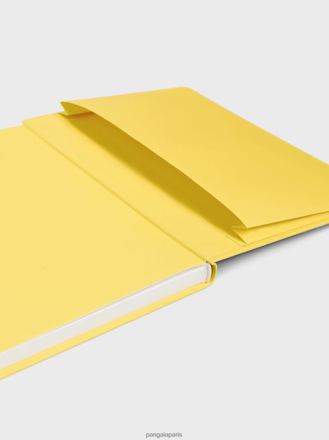 jaune safran Pangaia accessoires unisexe DH84F0695 cahier sans arbre