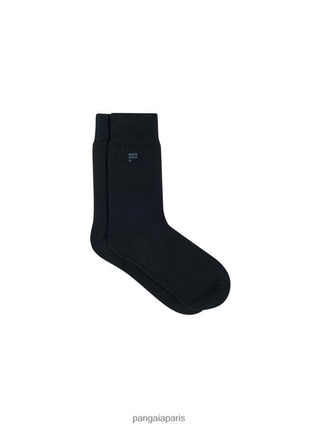 noir Pangaia accessoires unisexe DH84F0497 chaussettes en cachemire recyclé