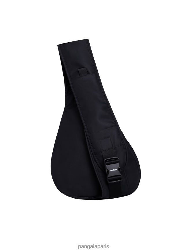 noir Pangaia accessoires unisexe DH84F0673 petit sac à bandoulière en nylon à dégradation améliorée