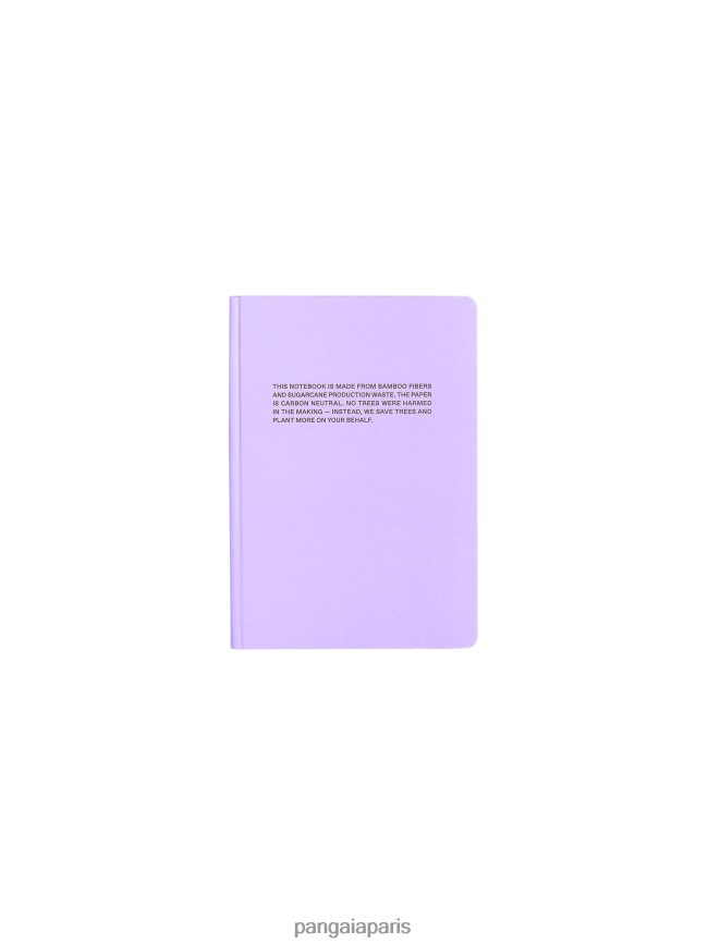 orchidée violette Pangaia accessoires unisexe DH84F0697 cahier sans arbre