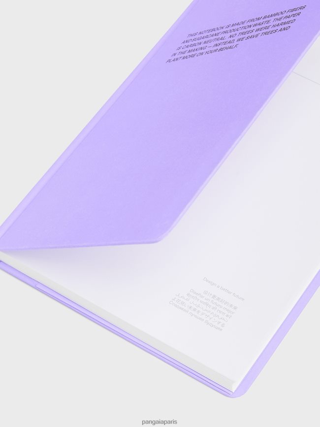 orchidée violette Pangaia accessoires unisexe DH84F0697 cahier sans arbre
