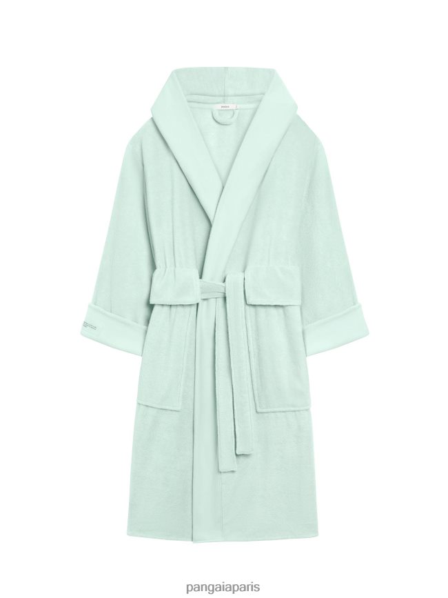 vert lagon Pangaia accessoires unisexe DH84F0660 peignoir de bain